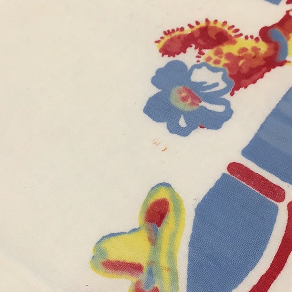 Set of 4   1940’s 1950’s Southwest theme napkins, amazing vintage condit… - Picture 5 of 9